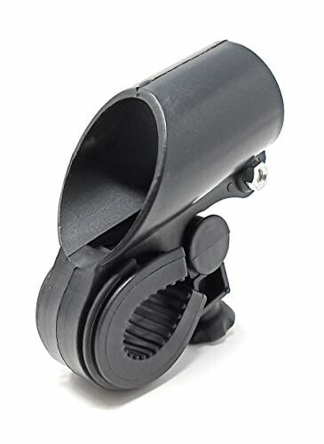System-S Uchwyt na światło rowerowe, czarny, mocowanie latarki - obrazek 3