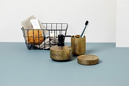 WENKO Viana kosz łazienkowy mod. Viana czarny matowy, modny kosz do pr - obrazek 3