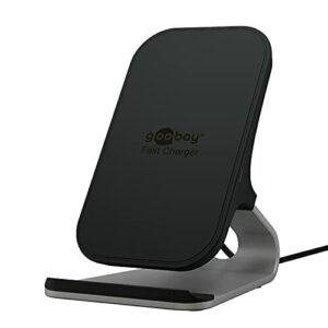 Goobay 52955 bezprzewodowa ładowarka 10 W Qi stacja ładująca, uchwyt d