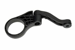 ADDITIVE Unisex – uchwyt na lampkę dla dorosłych, czarny, 10 x 2 x 2 cm