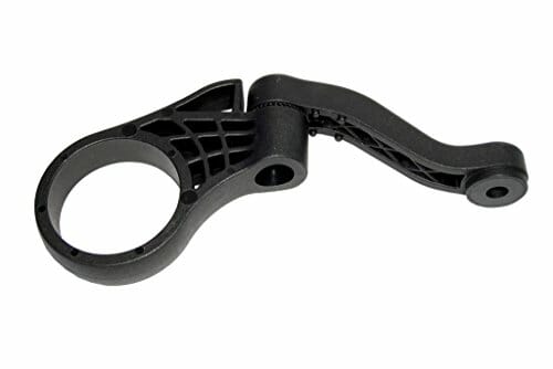 ADDITIVE Unisex – uchwyt na lampkę dla dorosłych, czarny, 10 x 2 x 2 cm