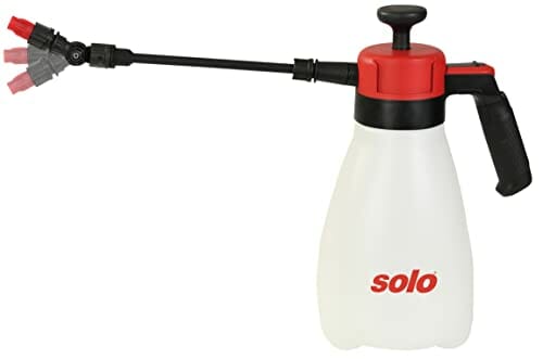 Solo 202 CL 2-litrowy opryskiwacz ciśnieniowy z przegubem zginanym, regulowaną dyszą i przedłużką 19 cm – urządzenie natryskowe do ogrodu, na balkon i do gospodarstwa domowego - obrazek 2