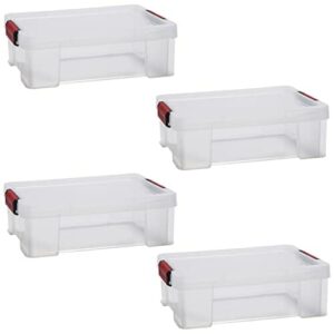 Sundis pojemnik z pokrywą CLIP'N STORE, 5L - Przezroczysty