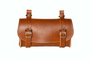 KTbike.it Torba na tylne siodełko rowerowe. Torba rowerowa. Styl vintage. Kolor miodu. Wykonano we Włoszech