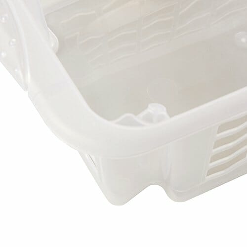 keeeper Kosz obrotowy/układany w stos S, polipropylen, naturalny/przezroczysty, S - obrazek 2