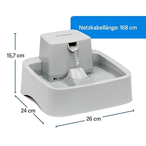 Petsafe PWW19-16794 Fontanna dla Kotów i Małych Psów, 1.8 L, Szary - obrazek 5