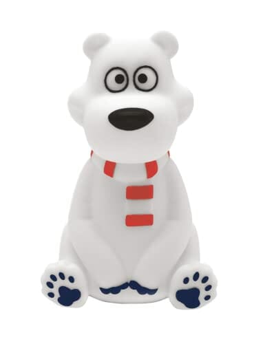 Lexibook NLJ01PB Lampka Nocna LED z Misiem Polarnym dla Dzieci, Zmiana