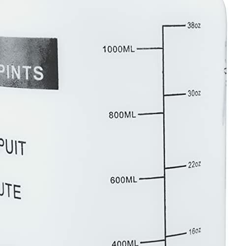 Relaxdays Butelka z rozpylaczem ciśnieniowym, regulowana dysza mosiężna, manometr, zwalczanie szkodników ogrodowych, 1 l, PE, czarna, 1 sztuka - obrazek 2