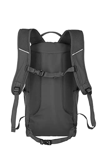 travelite OFFLITE plecak rowerowy z wytrzymałego materiału, plecak turystyczny z poliestru ze zintegrowaną osłoną przeciwdeszczową, 500 g, 46 cm, 12 litrów, antracytowy, 12 Liter, Współczesny - obrazek 9