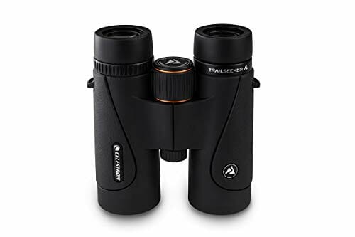 Celestron 71406 TrailSeeker 10x42 BaK-4 Prism Binoculars, Black - obrazek 6
