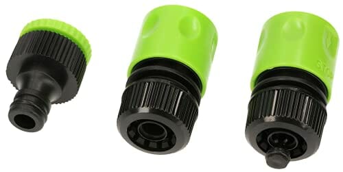 KOTARBAU® Zestaw 4-częściowy do węża ogrodowego 1/2" prosta dysza natr - obrazek 5
