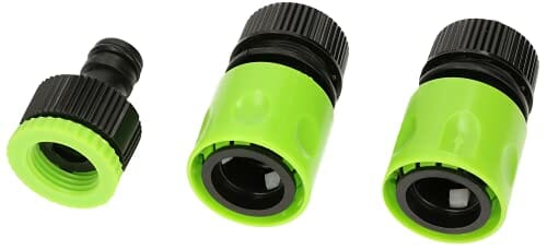 KOTARBAU® Zestaw 4-częściowy do węża ogrodowego 1/2" prosta dysza natr - obrazek 4