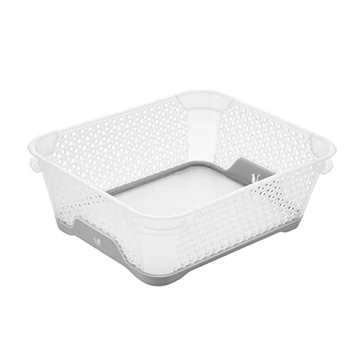 keeeper kosz do układania w stos, antypoślizgowy, DIN A6, 20 x 16 x 7 cm, Jonas, Nordic Grey - obrazek 6