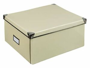 Idena 10518 - pudełko do przechowywania z mocnego kartonu, pokrywa ze