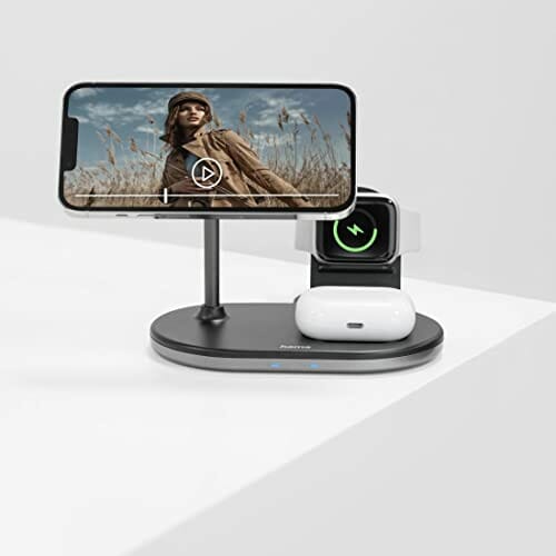 Hama Ładowarka indukcyjna 3w1 "MagCharge Multi" 15 W (bezprzewodowa, ł - obrazek 5