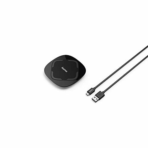 Hama - Bezprzewodowa ładowarka QI FC 10 do smartfonów | z technologią Qi | czarna - obrazek 5