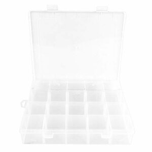 Ideen mit Herz Pudełko do sortowania małych części | 20 przegródek po
