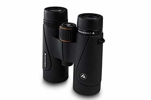Celestron 71406 TrailSeeker 10x42 BaK-4 Prism Binoculars, Black - obrazek 7