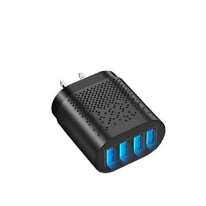 Stacja ładująca USB Ładowarka USB, 4 porty szybkie ładowanie ścienna ładowarka do telefonu komórkowego, szybkie ładowanie 3.0 ładowarka USB uniwersalny adapter do telefonu komórkowego do biura, szkoły