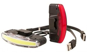 Spanninga Unisex Arco zestaw dla dorosłych, USB, do ponownego ładowania, czarny, X