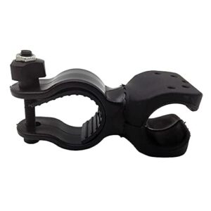MiOYOOW Uchwyt na latarkę, 1 szt. Uchwyt na uchwyt do mocowania kieszonki na rower górski, regulowany 360 stopni, uchwyt na zacisk górski