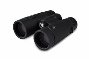 Celestron 71406 TrailSeeker 10x42 BaK-4 Prism Binoculars, Black