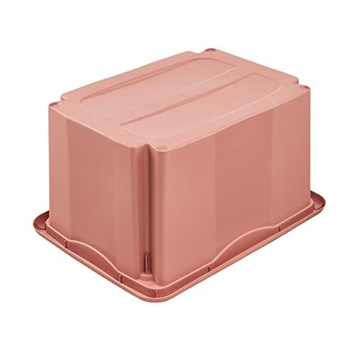 keeeper Pudełko do przechowywania z systemem obrotowym/układania w stos, 38 x 28,5 x 20,5 cm, 15 l, Emil, Nordic Red - obrazek 6