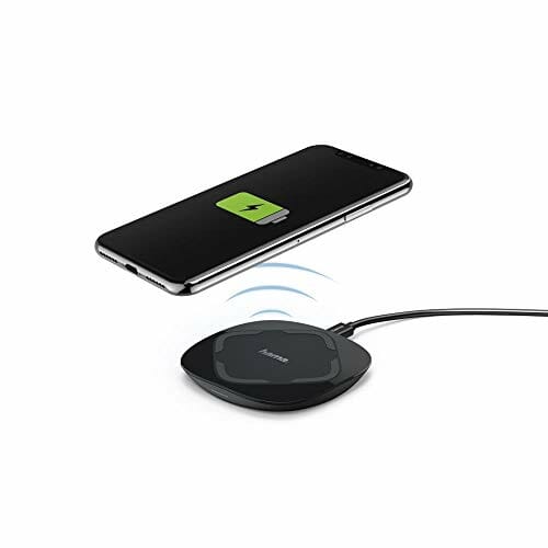 Hama - Bezprzewodowa ładowarka QI FC 10 do smartfonów | z technologią Qi | czarna - obrazek 6