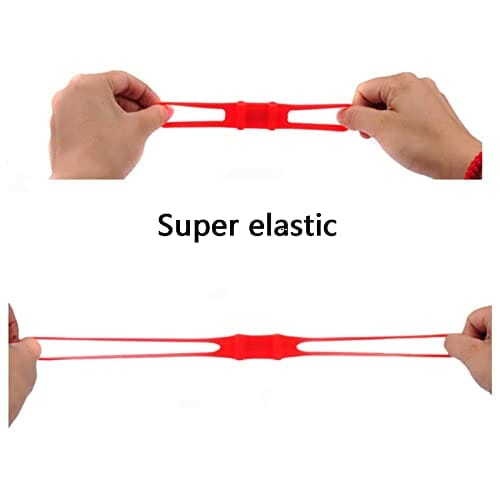 Silikonowe Mocowanie Paska Rowerowego Silikonowe Paski Rowerowe Latarka Taśma Mocująca do Kierownicy Silikonowy Pasek Rowerowy Mocowanie Silikonowy Uchwyt na światło Rowerowe do Odpowiednia do Latarki - obrazek 4