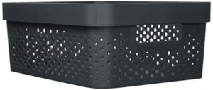 Curver Taca Infinity 11 l, antracyt, 35,5 x 26,6 x 13,6 cm, tworzywo s