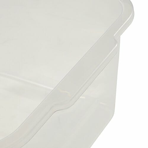 keeeper Pojemnik 30x20 cm, Polipropylen, 4,5 l, Wilma, Naturalny/Przez - obrazek 3