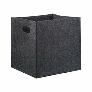 Relaxdays 10021973_139 kwadratowy kosz filcowy, wys. x szer. x gł.: 30