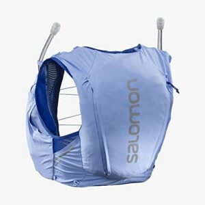 SALOMON Sense Pro 10W with flasks Plecak, Dorośli Unisex, Provence/Ebony/Nautical Blue Niebieski, L