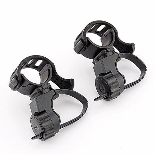 Pwshymi Zacisk światła rowerowego jazda na rowerze obrót o 360° latark - obrazek 5