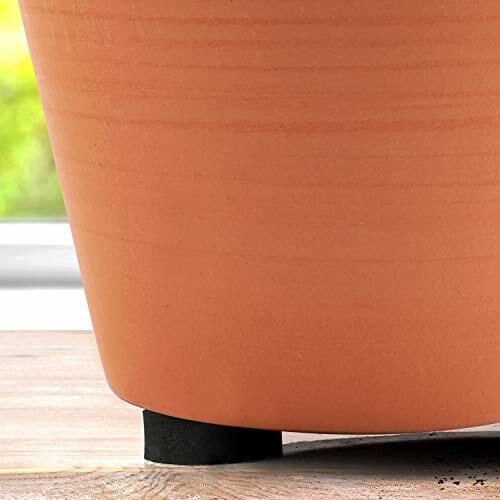 Belle Vous Niewidoczne Nóżki do Doniczek (50 Szt.) - Wsporniki do Doniczek - Antypoślizgowe z Samoprzylepnymi Podkładkami do Średnich i Dużych Donic - Podkładki do Roślin Wewnętrznych i Zewnętrznych - obrazek 4