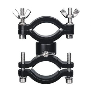 MiOYOOW Uchwyt na latarkę rowerową, uchwyt na kierownicę rowerową, obr