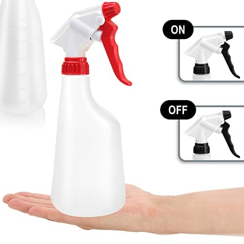 COM-FOUR® 3x spray bottle - opryskiwacz z pompka wodna z gwintem 28/40 - obrazek 4