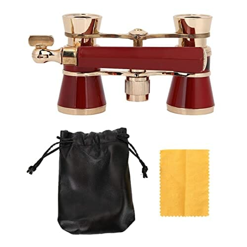Voluxe Opera Telescope Clear Opera lornetka 11 x 6,3 x 3 cm Codzienny trening mebli do teatru patrolowego (czerwony)