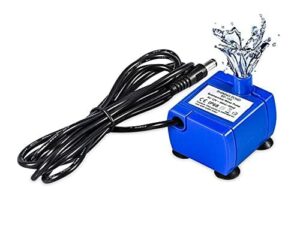 Zapasowa pompa do fontanny pitnej Pompa wodna super cicha fontanna do picia marki, bez podłączenia zasilania