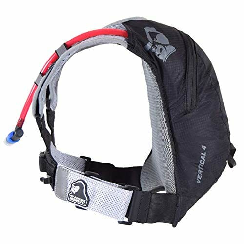 USWE Action Packs Pionowy zestaw 4 do biegania z pęcherzem zmiany w kształcie 2 l, czarny węglowy - obrazek 3