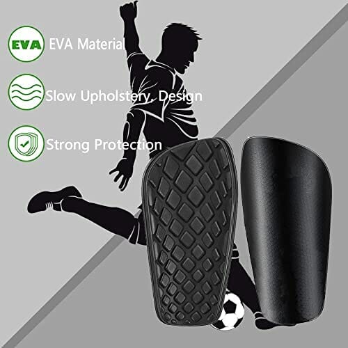 TOFFCAEA Piłka nożna Dziecko, zderzaki piłkarskie człowiek, Dzieci Młode Dorosłych Piłka Nożna Elastyczne,Bezpieczne i Wygodne Pułki Ochronne Nogi - obrazek 5