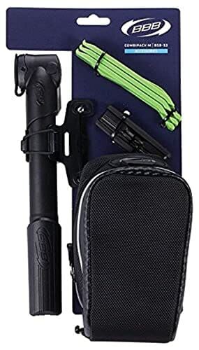 BBB Siodełko Trainer torba rowerowa torba podsiodłowa Combi Pack BSB-52, czarna, M, 2.973.055.201