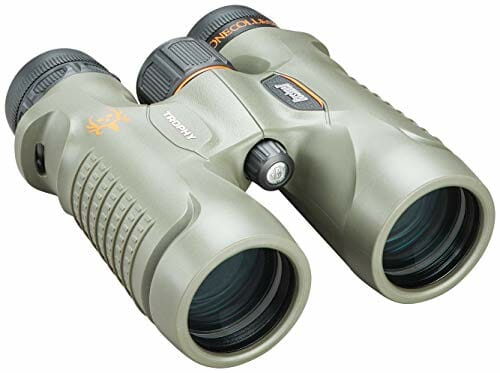 Bushnell - Trophy - 10 x 42 - zielony - pryzmat dachowy - w pełni ulepszony - wodoodporny - obserwacja ptaków - podróże - dzikie zwierzęta - na zewnątrz - lornetka - 334210