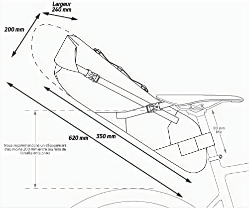 ZEFAL Unisex's Z-Adventure torba na siodełko, czarna - obrazek 2
