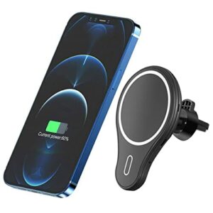 Bezprzewodowa ładowarka samochodowa | Deska rozdzielcza samochodu i uchwyt na telefon na kratkę wentylacyjną - Ładowarka do telefonu samochodowego do nawiewu powietrza na desce rozdzielczej Didaj