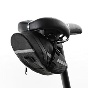 Roysmart Torba podsiodłowa na rower, wodoszczelna torba na ramę rowerową, torba na ramę rowerową, torba na górną rurę, do rowerów górskich i wyścigowych