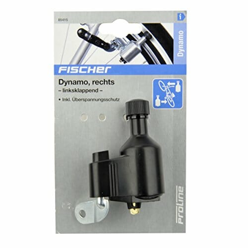 Fischer dynamo z ochroną przeciwprzepięciową, czarne - obrazek 3