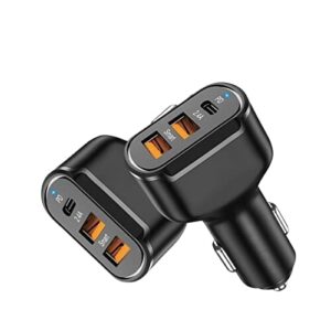 Stacja ładująca USB Ładowarka samochodowa 48W Multi USB Szybka ładowarka samochodowa Adapter do wielu urządzeń Ładowarka USB PD 12V-24V do biura, szkoły i domu