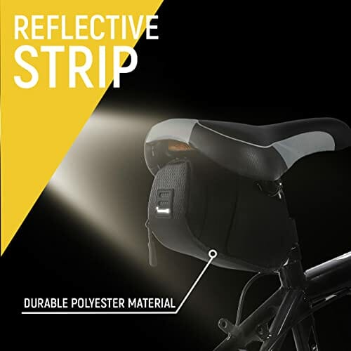 WOZINSKY Torba podsiodłowa, wodoszczelna torba podróżna na rower, rowe - obrazek 2