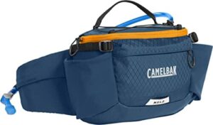 CAMELBAK Unisex – dla dorosłych M.U.L.E. 5 pasek do picia, granatowy/pomarańczowy, 33 x 19 x 9 cm